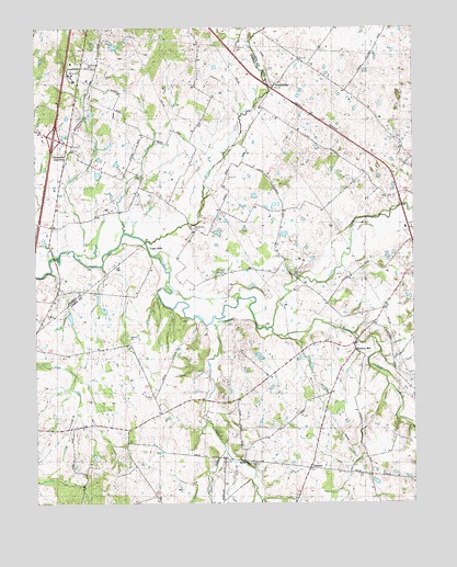 Tonieville, KY USGS Topographic Map