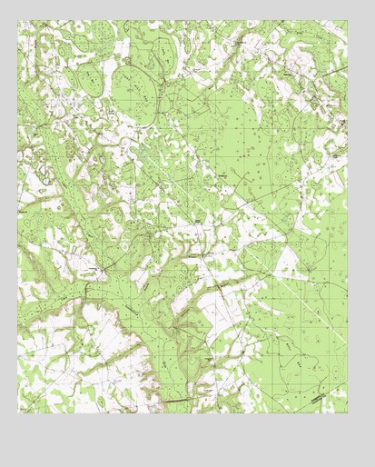 Tony Hill Bay, SC USGS Topographic Map