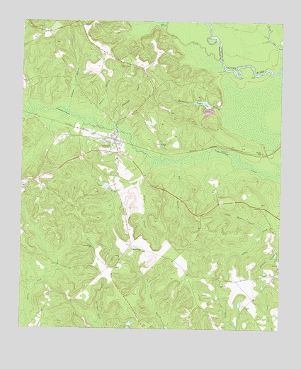 Toomsboro, GA USGS Topographic Map