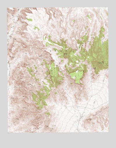 Topopah Spring, NV USGS Topographic Map