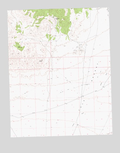 Blue Nose Peak, NV USGS Topographic Map