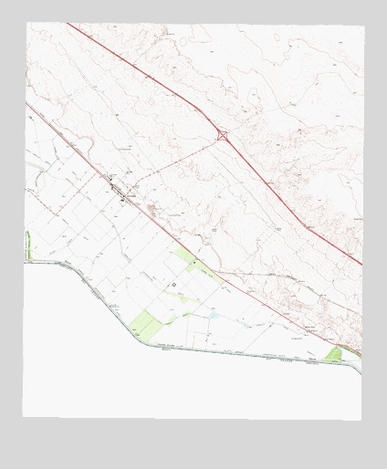 Tornillo, TX USGS Topographic Map