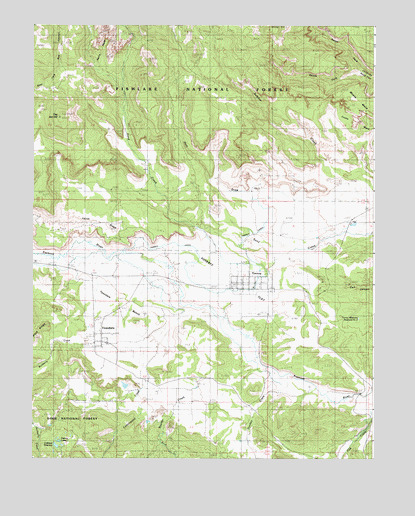 Torrey, UT USGS Topographic Map