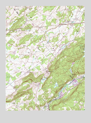 Tranquility, NJ USGS Topographic Map