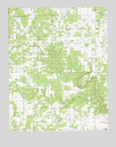 Trask, MO USGS Topographic Map
