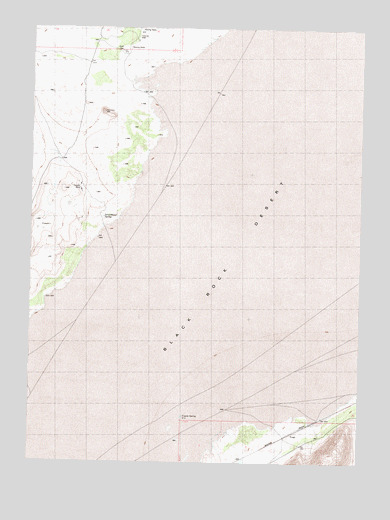 Trego, NV USGS Topographic Map