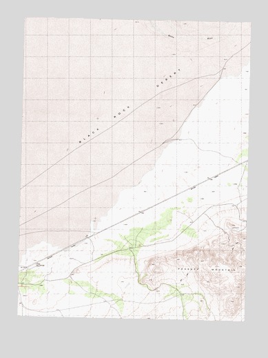 Trego Hot Springs, NV USGS Topographic Map