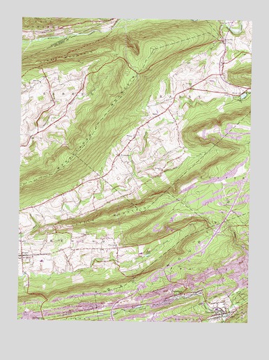 Tremont, PA USGS Topographic Map
