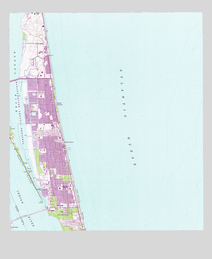 Tropic, FL USGS Topographic Map
