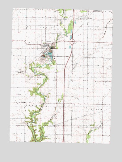 Troy Grove, IL USGS Topographic Map