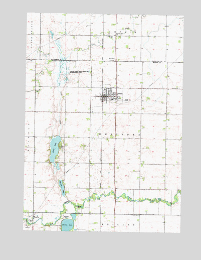 Truman, MN USGS Topographic Map