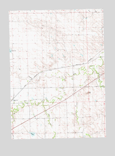 Trunk Butte, NE USGS Topographic Map