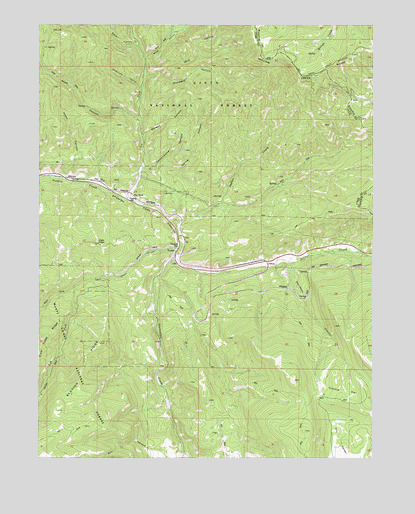 Tucker, UT USGS Topographic Map