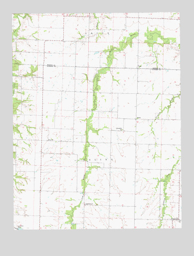Tulip, MO USGS Topographic Map