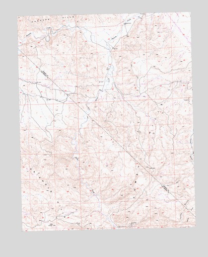 Tumey Hills, CA USGS Topographic Map