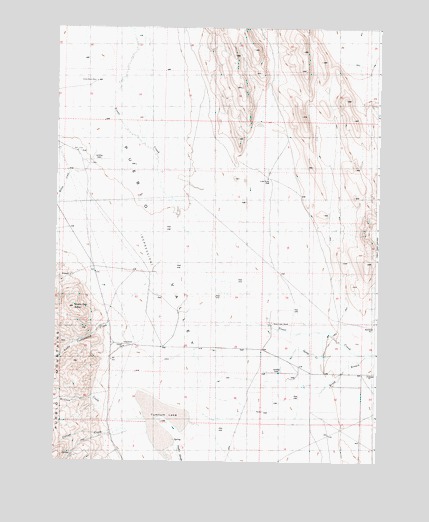 Tumtum Lake, OR USGS Topographic Map