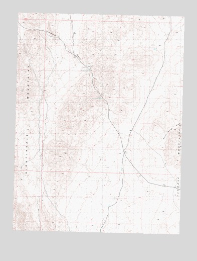 Tunnel Spring, NV USGS Topographic Map