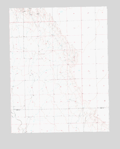 Bluff Spring, CO USGS Topographic Map