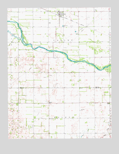 Alden, KS USGS Topographic Map