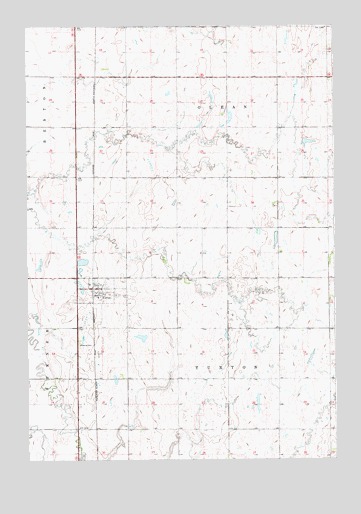 Turton, SD USGS Topographic Map