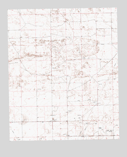 Bluit, NM USGS Topographic Map
