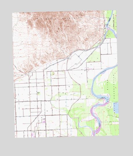 Blythe NE, CA USGS Topographic Map