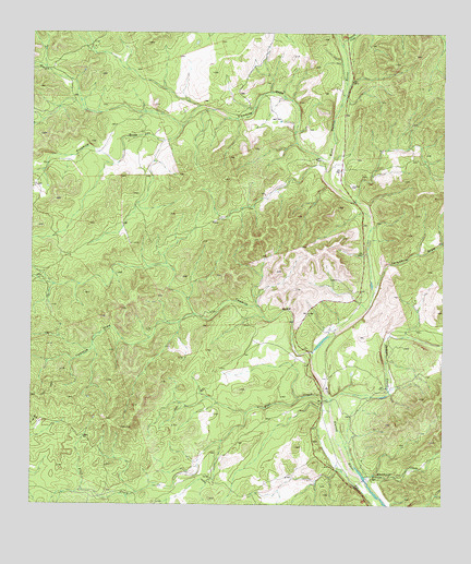 Twomile Draw, TX USGS Topographic Map
