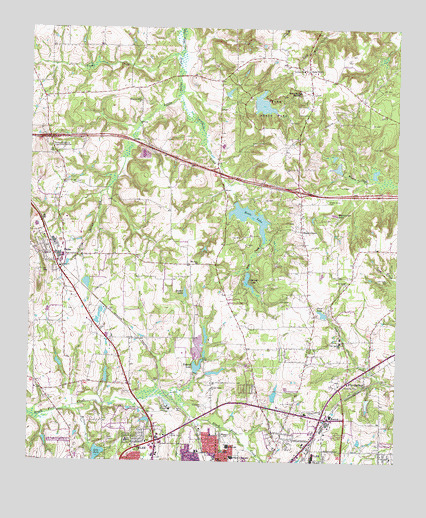 Tyler North, TX USGS Topographic Map