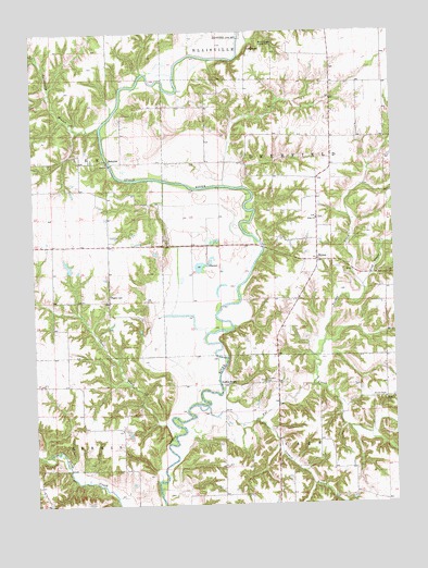 Blyton, IL USGS Topographic Map