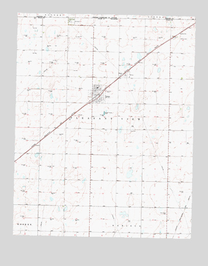Tyrone, OK USGS Topographic Map