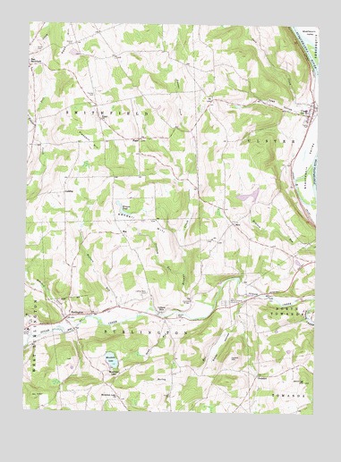 Ulster, PA USGS Topographic Map