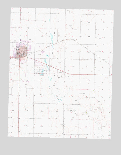 Ulysses, KS USGS Topographic Map