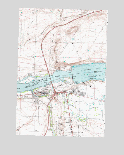 Umatilla, OR USGS Topographic Map