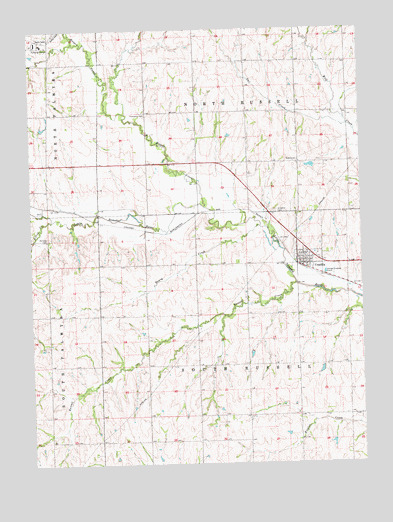 Unadilla, NE USGS Topographic Map
