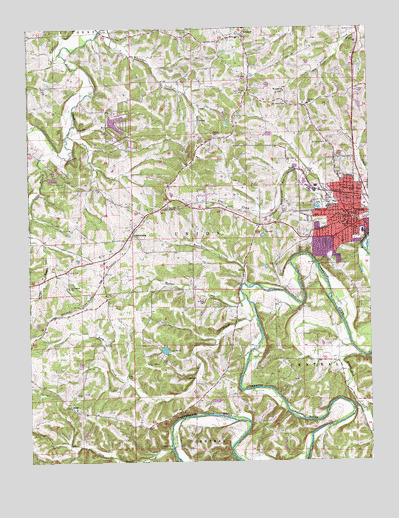 Union, MO USGS Topographic Map