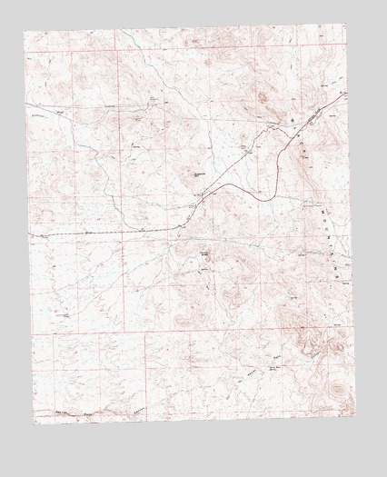 Union Pass, AZ USGS Topographic Map