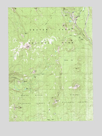 Union Peak, OR USGS Topographic Map