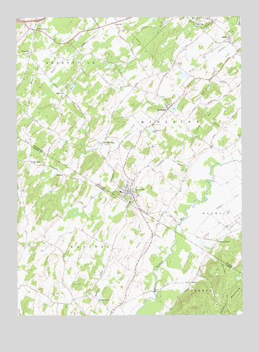 Unionville, NY USGS Topographic Map