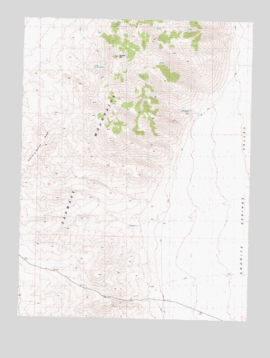 Bob Spring, NV USGS Topographic Map