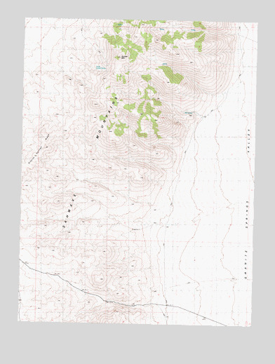 Bob Spring, NV USGS Topographic Map