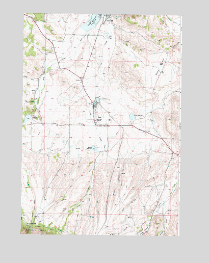 Unity, OR USGS Topographic Map