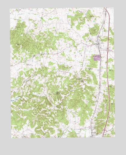 Upton, KY USGS Topographic Map