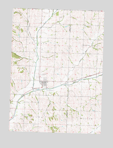 Ute, IA USGS Topographic Map