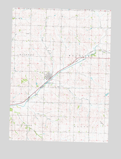 Vail, IA USGS Topographic Map