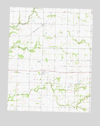Valeda, KS USGS Topographic Map