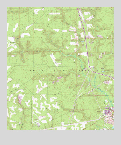 Valparaiso, FL USGS Topographic Map