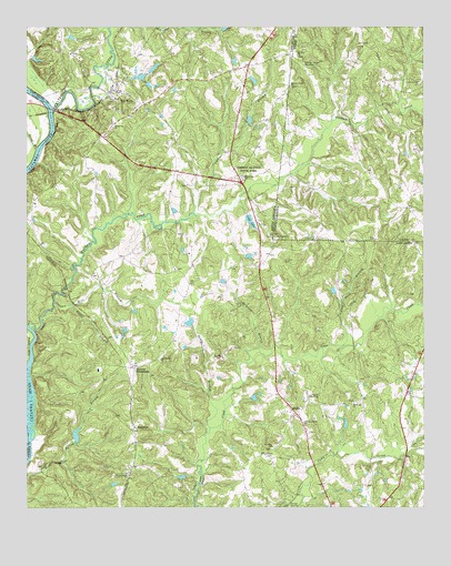 Van Wyck, SC USGS Topographic Map