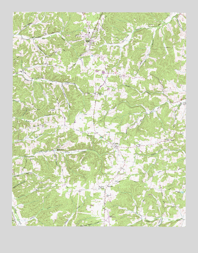 Vanleer, TN USGS Topographic Map