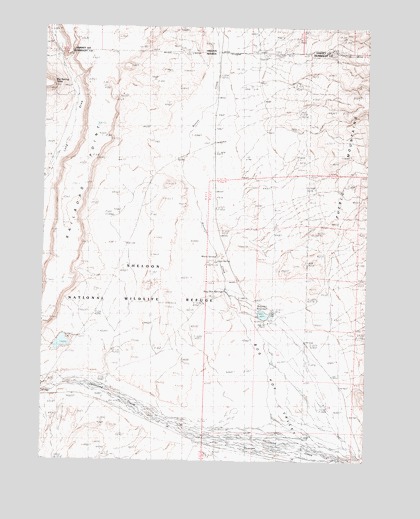 Bog Hot Springs, NV USGS Topographic Map