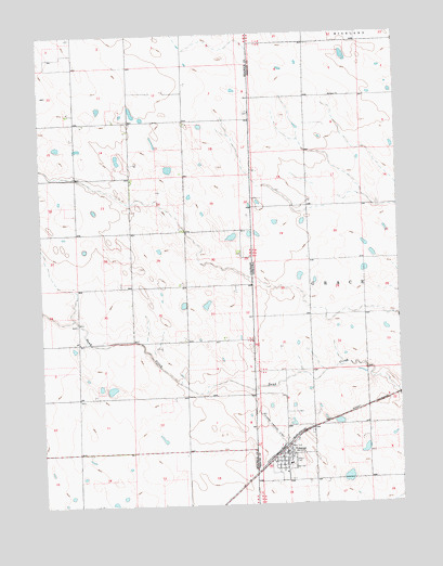 Venango, NE USGS Topographic Map